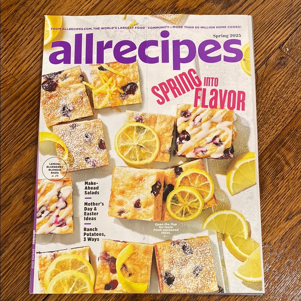 Allrecipes Magazine - Spring 2025 - Spring Into Flavor       home kitchen baking